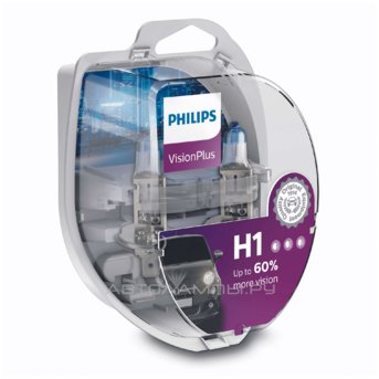 H1 12V- 55W (P14,5s) ( +60% ) Vision Plus (2.) 12258VPS2