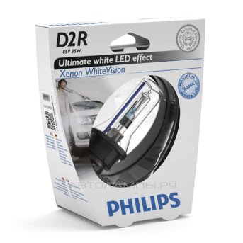 D2R 85V-35W (P32d-3)  6000K WhiteVision (Philips) 85126WHVS1